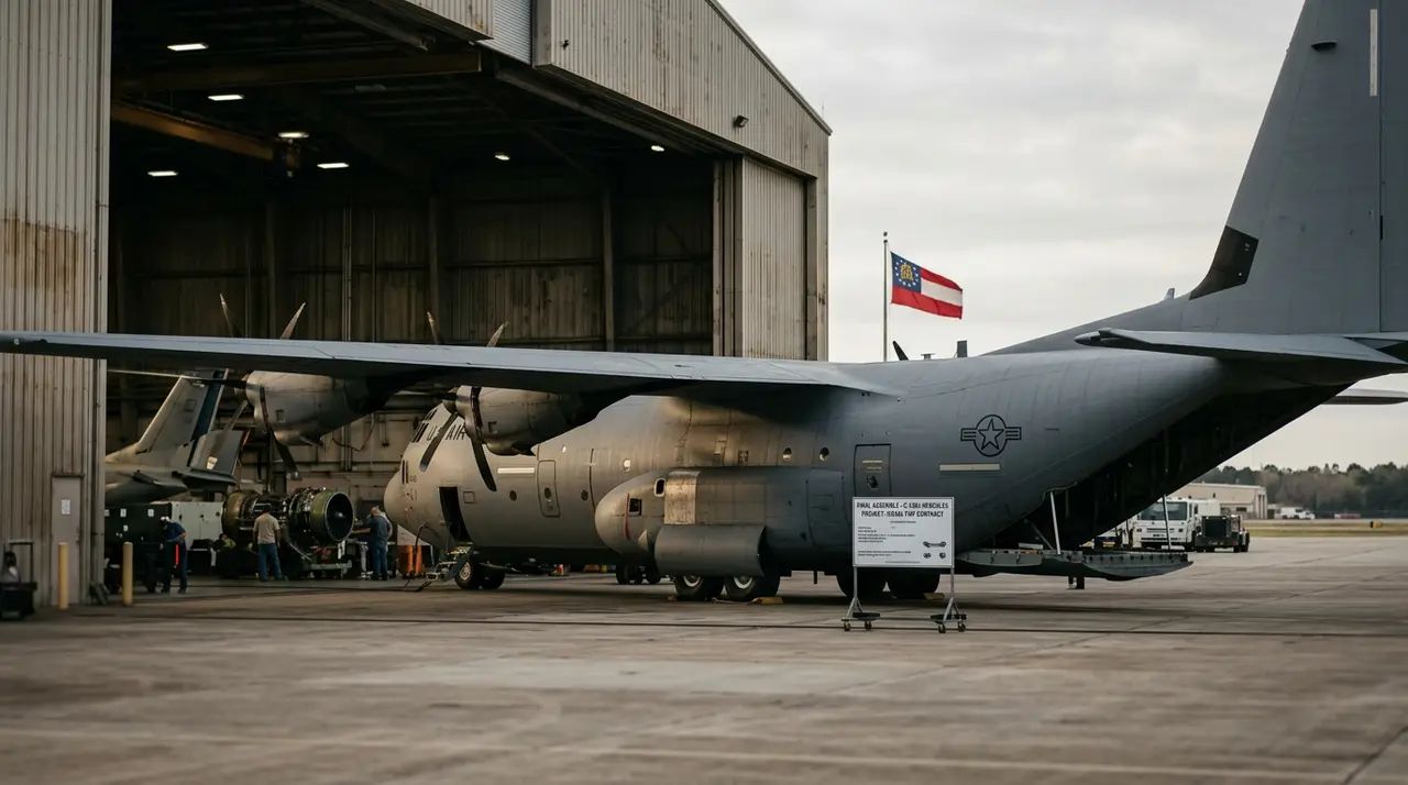 Georgia's $615M Israeli Defense Corridor: Robins AFB to Marietta