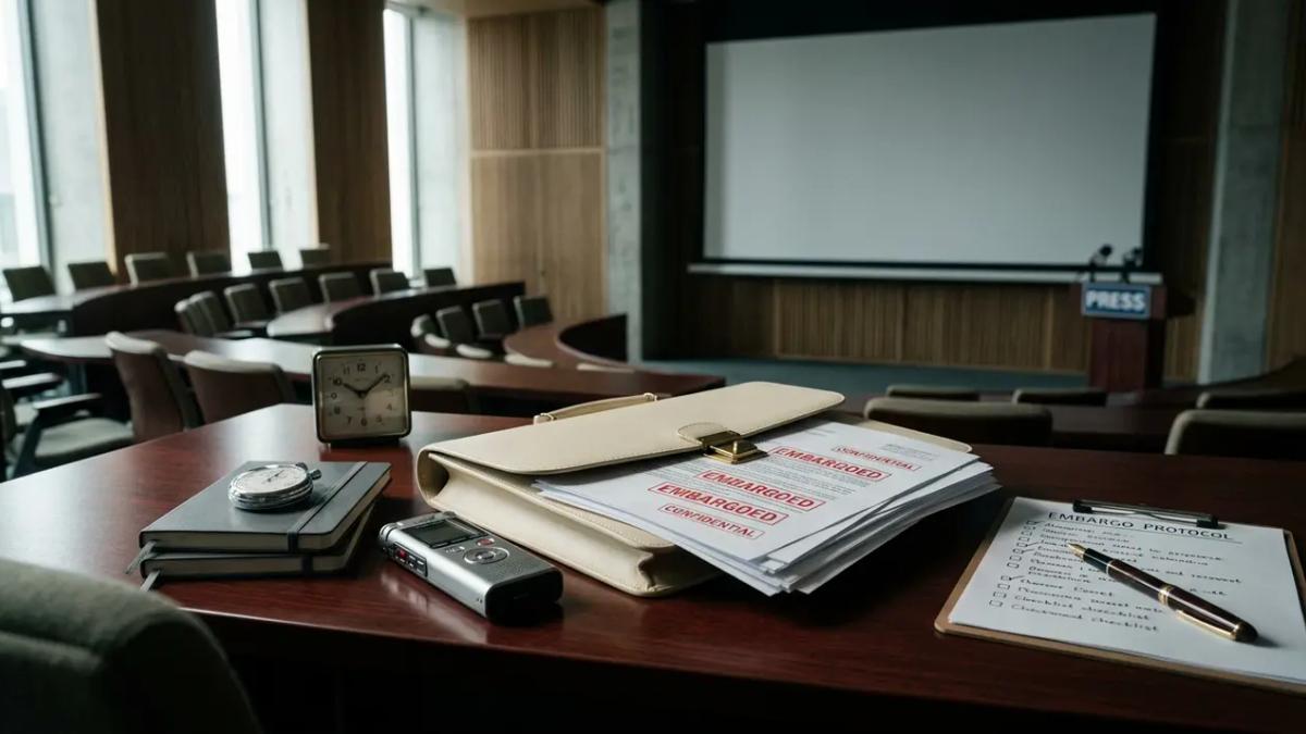 Embargoed Press Briefings: How to Earn Day-One Coverage
