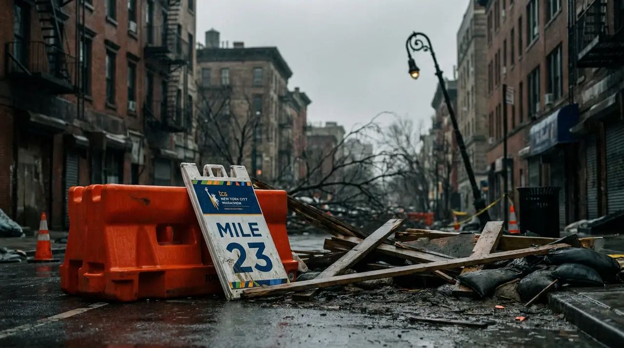 explaining why it is the wrong moment to host a major city marathon